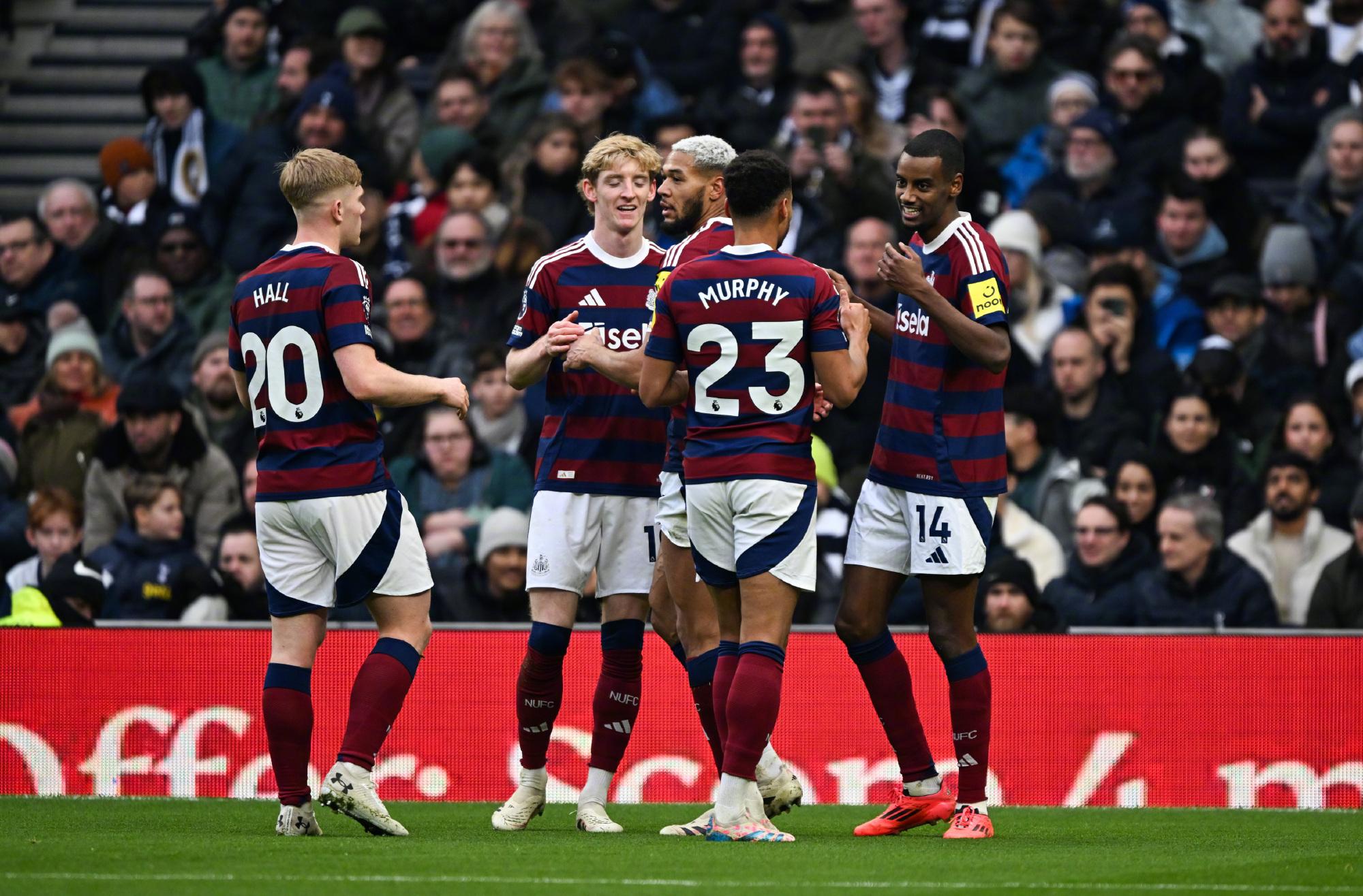 包含热刺将面对纽卡斯尔，维持良好表现的词条