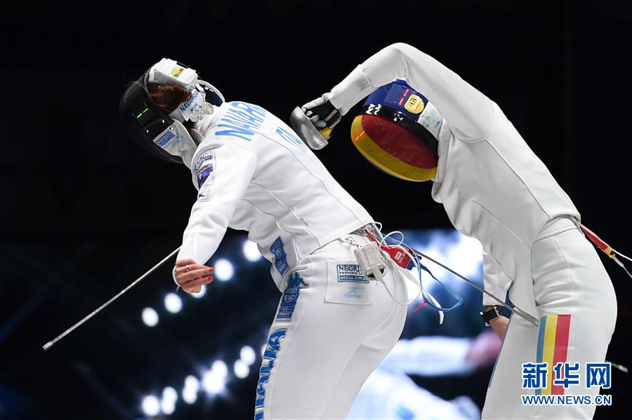 韩国击剑选手赢得个人冠军头衔